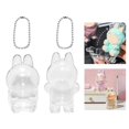 thumbnail image 2 of Stylish Protective Holder For Decorative Keychain Accessories Clear Plastic Case Ensures Long Time Preservation Multicolor, 2 of 4