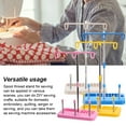 thumbnail image 3 of Inteprter Soporte ajustable para 3 carretes de hilo, portabobinas, organizador de costura bordado, estante para el hogar acolchado resistente al desgaste, De coser Blanco Inteprter HA061487-04, 3 of 6