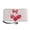 Cherry Hearts Stripe, variant on FUIALDOLG Heart Rose Long Clutch for Travel Shopping, Zip around Long Purse PU Leather Large Capacity Wristlet Wallet for Women