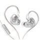 thumbnail image 3 of GK Auriculares con cable Auriculares intrauditivos Deportes Manos libres Auriculares para teléfonos inteligentes Auriculares con ocultación de ruido Accesorios de música de audio Claro, con micrófono Inevent EL005368-04B, 3 of 7