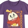 thumbnail image 3 of Pokémon  - Fuecoco Stats - Youth Girls Short Sleeve Graphic T-Shirt, 3 of 5
