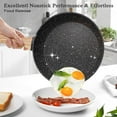 thumbnail image 3 of 13 Pcs Pots and Pans Set Non Stick Kitchen Cookware Sets Nonstick Induction Cookware Non-toxic Black Granite Cooking Tools with Stay-Cool Handles, Silicone Tools (PFOS/PFOA Free), 3 of 14