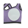 thumbnail image 6 of Women's Comfort Active Bras X-Back Sports Bra with Removable Padded Support, XL, Purple, 6 of 7