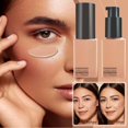 thumbnail image 7 of Skintone Matching Foundation All Skin Color Concealer Base Foundation Luminous Liquid Foundation Smooths & Corrects Imperfections Shade Face Makeup Improves Uneven Skin Tone Fluid Foundation, 7 of 7