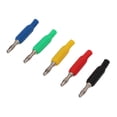 thumbnail image 1 of Conector banana, 10 piezas, conector banana de 4 mm/0,2 pulgadas, conector banana eléctrico, diseño exquisito, 1 of 14