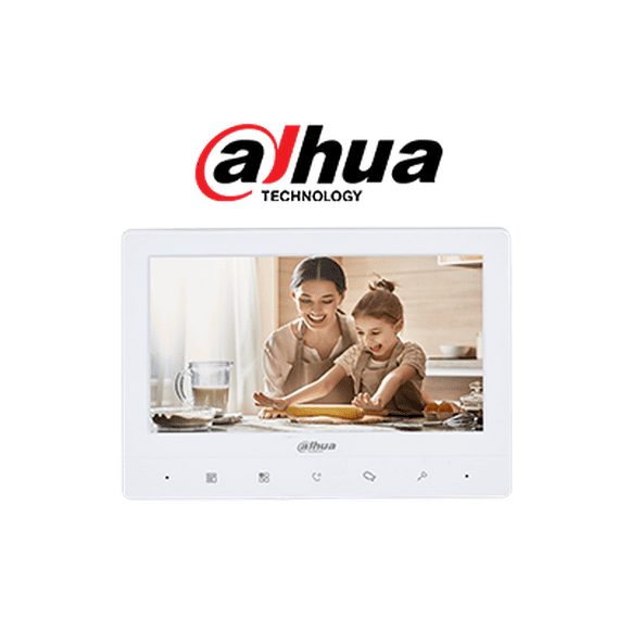 Kit de Videoportero Analógico Monitor con Pantalla de 7 Pulgadas Dahua Technology DHI-KTA02