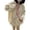 Light Yellow, variant on Cute Cartoon Star Embroidery Zip Up Hoodie Women's Oversized Drawstring Pocket Pastel Layering Jacket 1PC M-XXL Plus Size Friendly