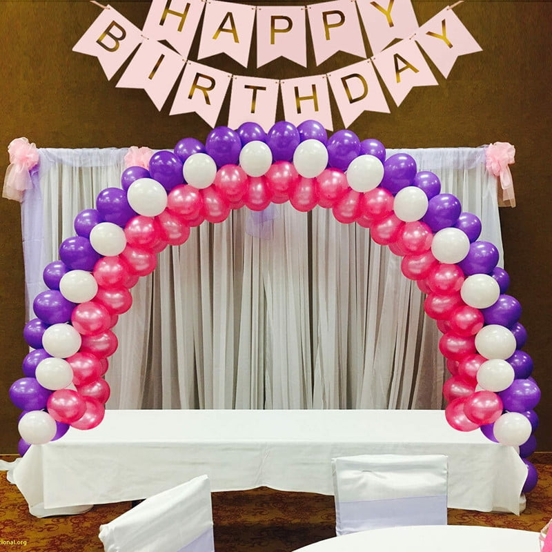 Plastic Balloon Arch Column Stand Frame Builder DIY Wedding Birthday Party Decor