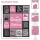 thumbnail image 5 of LHSHID Gifts for 14 Year Old Girl Birthday Gifts for 14 Year Old Girl Blanket 14 Year Old Girl Birthday Gifts14 Year Old Girl Gift Ideas 14th Birthday Decorations for Girls Throw Blanket 50"x60", 5 of 7