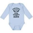 thumbnail image 3 of Inktastic Handpicked for Earth by My Great Grandma in Heaven Boys or Girls Long Sleeve Baby Bodysuit, 3 of 5