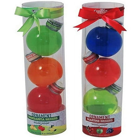 Coastal Cocktails Ornament Mixers Drink Mixes, 3 Piece