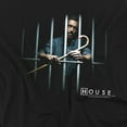 thumbnail image 2 of House T-Shirt Behind Bars Unisex Graphic Tee For Men & Women, 2 of 7