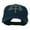 Navy, variant on Swiss Folk Art with Birds and Tree Embroidered Cap - Olive OSFM