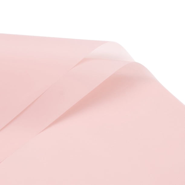 Papel para embalaje de flores, papel para ramo, materiales para embalaje de ramo de flores, papel mate translúcido, papel de regalo coreano de color sólido