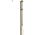 thumbnail image 3 of Benjara BM225079 Metal Rectangular Floor Lamp with Adjustable Pole, Gold, 3 of 5