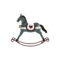 thumbnail image 6 of Iron Rocking Horse Christmas Ornament, Vintage Metal Hanging Pendant, Festive Craft Decor for Xmas Tree Wall Wreath Window Home Indoor Holiday Party Display, 6 of 6