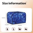 thumbnail image 5 of Fotbe Blurred Star Snow Christmas for Two Slice Toaster Cover, Fingerprint Protector, Super Soft Appliance Cover And Dust Cover,Bread Dust Cover & Fingerprint Protection, 5 of 7
