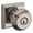 Silver, variant on Baldwin ENTRATSR044 Traditional Single Cylinder Keyed Entry Door Knob - Brass