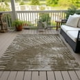 thumbnail image 6 of Addison Rugs Chantille Indoor/Outdoor Transitional Organic Chocolate Washable Rectangle Rug, 9' x 12', 6 of 6