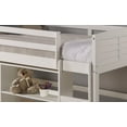 thumbnail image 4 of Donco Kids Louver Twin Modular Low Loft Bed Group C, White, 4 of 6