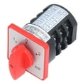 thumbnail image 1 of Power Switch, Better Control 3 Pole 3 Position Insulating Changeover Selector Switch  For Motor, 1 of 8