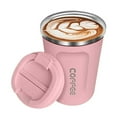 thumbnail image 1 of 380ml Vacuum Stainless Steel Cup Coffee Cup Double Layer Anti-scald Insulation Cup Temperature Keep Cup, 1 of 3