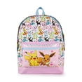 thumbnail image 1 of Mochila Pokemon Girls Pink Glitter School Eevee Besties, 1 of 6
