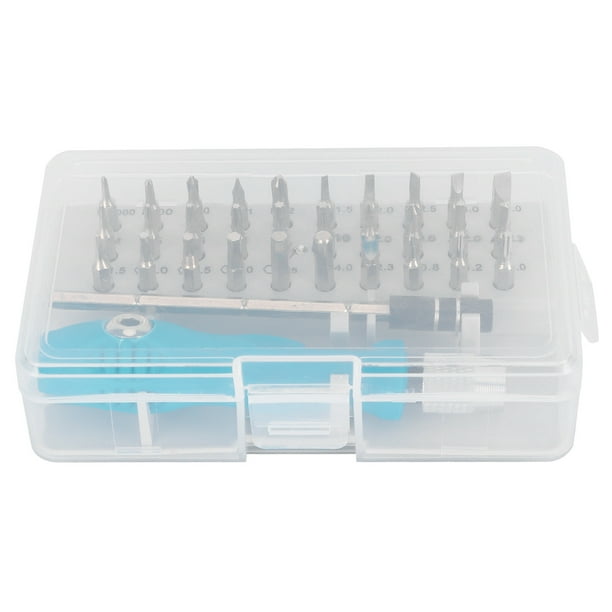 Kit De Puntas De Destornillador, Juego De Destornilladores De Varios Tipos, Fácil Reemplazo Con Llave Hexagonal Para Reparación Electrónica Precisa