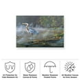 thumbnail image 3 of Wilhelm Goebel 'Quiet Cove Great Blue Heron' Outdoor All-Weather Wall Decor, 3 of 3