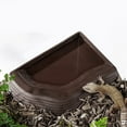 thumbnail image 5 of Reptiles Tortoise Resins Water Dish Small Turtles Bathing Pool with Ramps Aquariums Decoration for Lizards Snake, 5 of 9