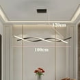 thumbnail image 4 of Modern LED Chandelier Dining Room Ceiling Light Black Creative Restaurant Pendant Lamp, 4 of 12