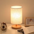 thumbnail image 6 of Mchoice Bedside Lamp Night Light Warm White Gift Wood Table lamp , Home & Garden LED Light, 6 of 7