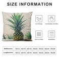 thumbnail image 5 of GOSMITH  Pineapple Pillow Cover,Decorative Throw Pillow Pineapple Top Pillow Cases Outdoor Indoor Covers for Home Sofa Couch, 5 of 5