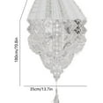 thumbnail image 2 of White Coffee Table White Table Runner, Lace Mesh Embroidery Table Runner Coffee Table Long Accent, 2 of 6