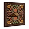 thumbnail image 3 of Stupell Industries French Country Happy Harvest on Brown Canvas Art, 36 x 36, by Laura Marshall, 3 of 8