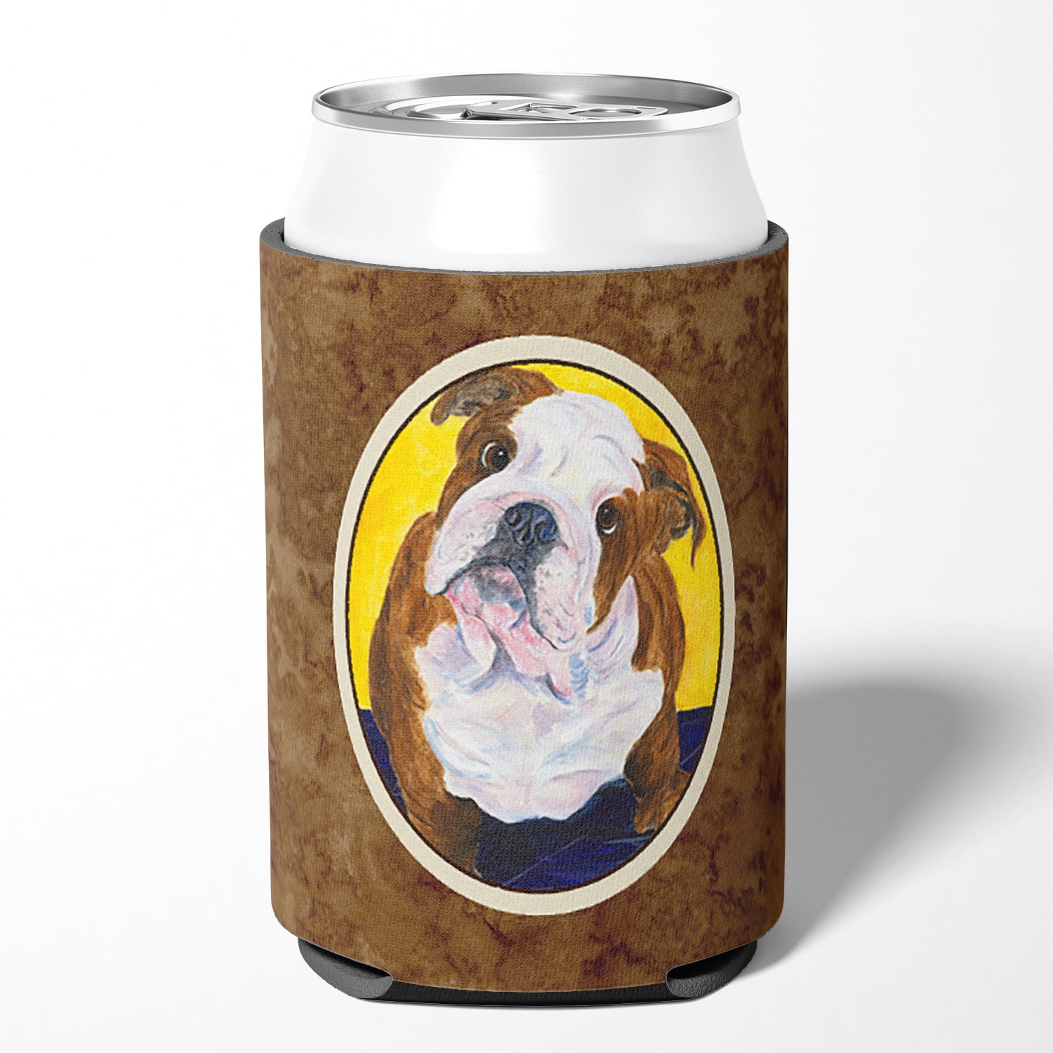 Caroline's Treasures SS8415CC English Bulldog Can or Bottle Hugger, Can Hugger, multicolor