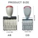 thumbnail image 3 of Rubber Stamp Line Dater 6 Digits or 8 Digits Number Stamp Rubber Date Stamp Office Stamp for Scrapbooking Packaging, 3 of 4