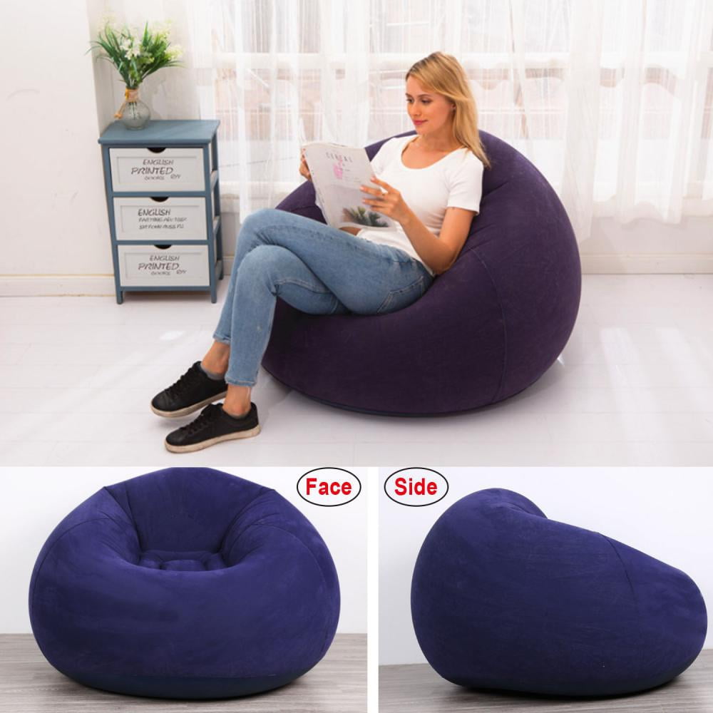 Bosideng Inflatable Furniture Chair Sofa Lounger with Ottoman Foot