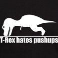 thumbnail image 3 of CafePress - Poor T Rex Dark T Shirt - Men's Classic Graphic Cotton T-Shirt, 3 of 4