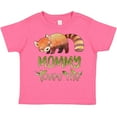 thumbnail image 3 of Inktastic Mommy Loves Me Cute Red Panda Boys or Girls Toddler T-Shirt, 3 of 5