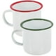 thumbnail image 1 of 2pcs esmaltado taza de agua de esmalte taza de café al aire libre taza de tazas de jugo suministros para el hogar, 1 of 5