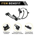 thumbnail image 4 of Unique Bargains ABS Wheel Speed Sensor ABS Sensor Anti-lock Braking System Sensor No.59910D4000 for Kia K5‌ 2019-2024 1 Pc Rear Left, 4 of 6