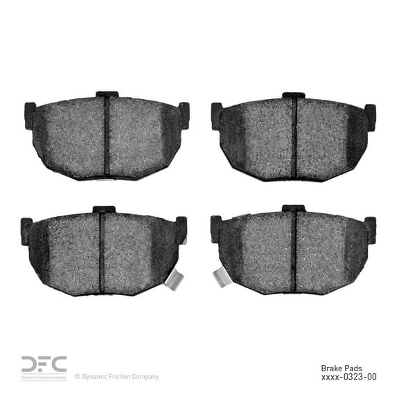Dynamic 1551-0323-00 DFC 5000 Advanced Brake Pads - Ceramic Fits select: 1994-2006 HYUNDAI ELANTRA, 2006-2009 KIA SPECTRA
