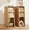 Natural, variant on SolaceHue Narrow Nightstand Set of 2, Small Bedside Table, Slim Wood Bed Side Table with Slanted 2 Drawers, Mid Century Modern Night Stand, Walnut Nightstand, Bedroom, Skinny, Wood, Vintage