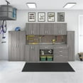 thumbnail image 3 of Pemberly Row Armoire de Rangement Étroite pour Garage 16l x 17p x 62H en Gris Platine, 3 of 11