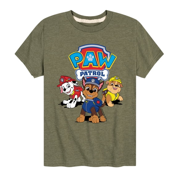 Paw Patrol - Logo Group - Toddler Short Sleeve Graphic T-Shirt