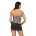 thumbnail image 2 of Forever 21 Women’s Doubled Yummy Tube Top, Strapless Graphic Floral Fitted Bandeau Top for Casual Summer and Going-Out Looks, XS-XL, 2 of 6