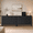 Black-2 pcs, variant on GIKPAL Dresser TV Stand, 10 Drawer Dressers for Bedroom with Power Outlet, Chest of Drawers for 55" Long TV, Fabric Dresser for Storage and Organization, Black
