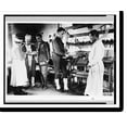 thumbnail image 2 of Historic Framed Print, [Five disabled veterans in reconstruction section, Walter Reed Hospital], 17-7/8" x 21-7/8", 2 of 9