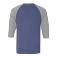 thumbnail image 3 of DISCONTINUED Anvil ® Tri-Blend 3/4-Sleeve Raglan Tee. AN6755, 3 of 5